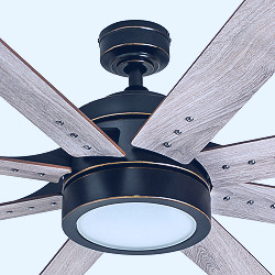 Honeywell Xerxes Ceiling Fan, Oil Rubbed Bronze Finish, 62 Inch - 50609 |  Honeywell Store